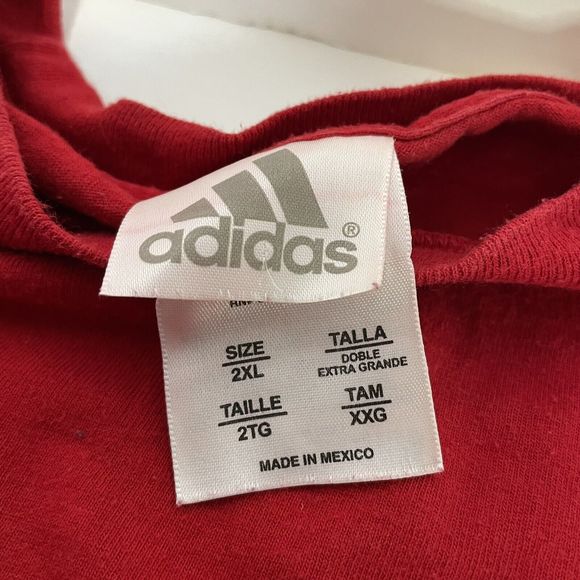 St. Louis Cardinals Long Sleeve T Shirt, 2XL, Red, Adidas, - Picture 6 of 12